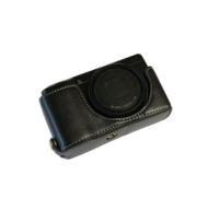 【Original import】 Leather half case suitable for Ricoh/Ricoh GRIII camera bag gr3 protective leather case half case leather base