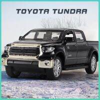 รถจำลองจำลองโลหะผสมรุ่น1 32เหมาะสำหรับรถกระบะโตโยต้า Tundra ยานพาหนะดายแคสโลหะระดับรถของเล่นโมเดลรถของขวัญหรูหราเทศกาล