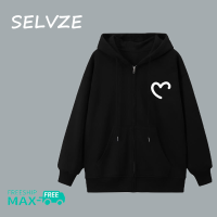 SELVZE เสื้อโค้ทแขนยาวสำหรับผู้หญิง,เสื้อโค้ทแฟชั่นแขนยาวทรงหลวมสำหรับเสื้อฮู้ดคาร์ดิแกนฤดูใบไม้ร่วง