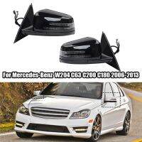 Side Door Mirror for Mercedes Benz W204 C180 C200 C250 C300 C63 AMG 2011-2014 Power Folding Rearview Mirror Assy