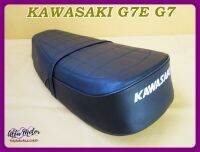 KAWASAKI G7E G7 COMPLETE DOUBLE SEAT "BLACK" #เบาะรถมอเตอร์ไซค์  สีดำ หนังพีวีซี สินค้าคุณภาพดี