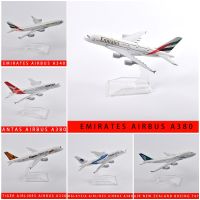 JASON TUTU 16cm United Arab Emirates Airbus A380 Airplane Model Plane Model Aircraft Diecast Metal 1/400 Planes Dropshipping