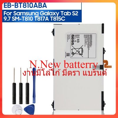 แบตเตอรี่ EB-BT810ABA สำหรับ Samsung GALAXY Tab S2 9.7 T815C SM-T815 SM-T810 T817A T813แท็บเล็ตแบตเตอรี่5870MAh