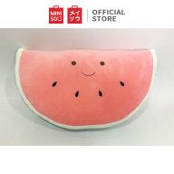 Gối hình dưa hấu Miniso Fruit Series Plush Toy Watermelon thumbnail