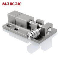 MAIKAK Thickening Surface Mounted Aluminum Alloy Door Bolt Lock Wooden Doors Anti-theft Doors and Windows Latch Locking Door Hardware Locks Metal film