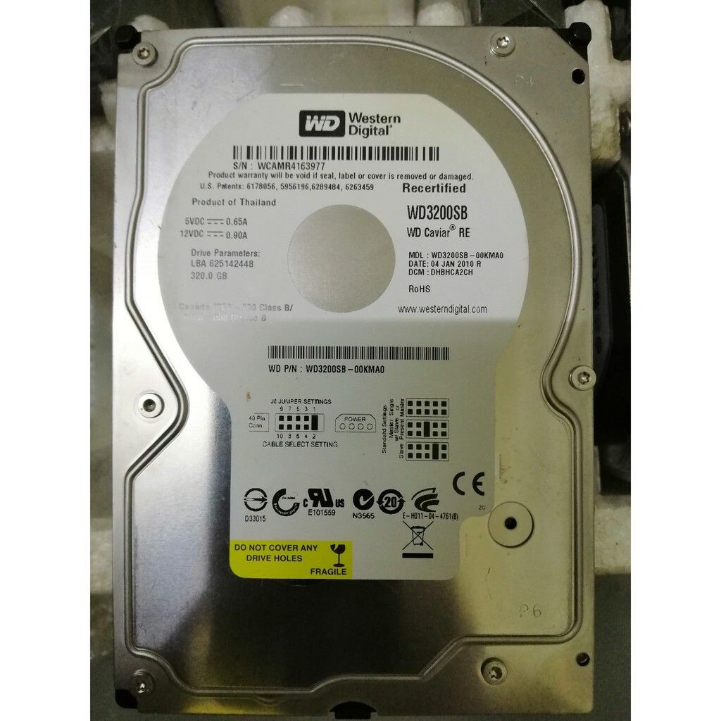 1 Year Warranty 80GB 8MB Cache 7200RPM ATA/100 IDE PATA 3.5" Desktop Hard Drive 