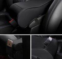 zxfgew Universal Car Center Armrests คอนโซล Arm Rest Seat Pad สำหรับ Hyundai Santa Fe I40 Creta Tucson HB20 Ix20 Ix25