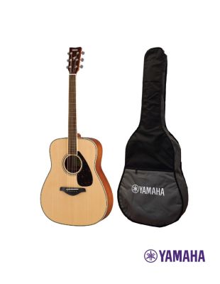 Yamaha  FG820 Acoustic Guitar กีตาร์โปร่ง 41 นิ้ว ไม้ท็อปโซลิดสปรูซ ใช้สาย DAddario เบอร์ 11 + แถมฟรีกระเป๋ากีตาร์ Yamaha