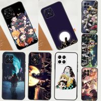 【 Nana Ko Electron】 Kimetsu No Yaiba เคสโทรศัพท์อนิเมะสังหารปีศาจสำหรับ Huawei P40 Lite P50 P30 P20 Pro Nova 9 5T Honor X9 X7 50ฝาหลัง