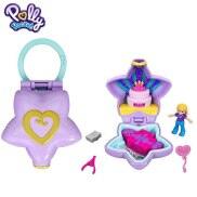 Bản gốc Mattel Polly Pocket Doll Wearable Purse Compact Girls Đồ chơi gia