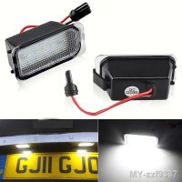 2PCS Error Free LED license plate light For Jaguar XF X250 XJ X351 auto rear number plate lamps car styling replacement White