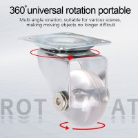 Universal Mute Wheel Office Chair Caster Swivel Rubber Soft Safe Rollers Furniture Hardware Chair Wheels for Desk HardwareOffice