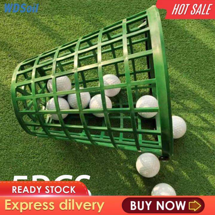 WDSoil 5 Pieces Golf Ball Basket Golfball Container with Handle Golf