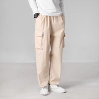 COD SDFGERTERT READY STOCK Korean Men Jogger Pants Elastic Waist Slim Fit Sweatpants Casual Pants