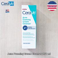 [Cerave®] Acne Foaming Cream Cleanser 150 ml เซราวี โฟมล้างหน้า สำหรับคนเป็นสิว