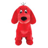 22cm Clifford Big Red Dog Plush Toys Soft Cute Movie the Big Red Dog Plush Stuffed Clifford Plush Toy for Kids Animal