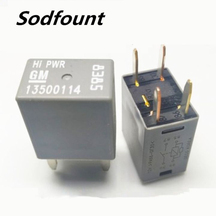 รีเลย์พัดลมปรับอากาศรีเลย์รถยนต์13500114 12V 4pin