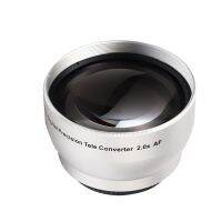 43mm 2.0X TELE Telephoto LENS for Camcorder 43 mm 2X Silver