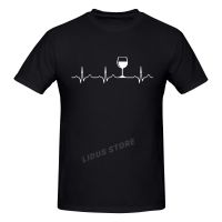 2022 Fashion Leisure Wine Heartbeat Cotton Casual Yong T-Shirt Harajuku Streetwear 100% Cotton Graphics Tshirt S Tee