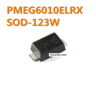 【cw】 5PCS Original PMEG6010ELRX 123W 60V 1A low leakage current Schottky barrier rectifier