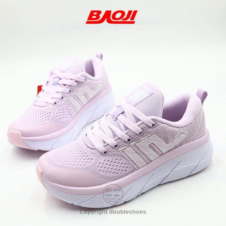 baoji-bjw750-รองเท้าผ้าใบผู้หญิง-รองเท้าวิ่ง-รองเท้าออกกำลังกาย-สีเทา-ขาว-ชมพู-ไซส์-37-41