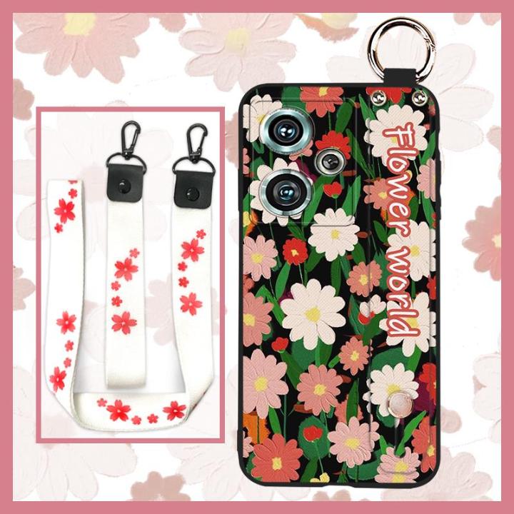 original-painting-flowers-phone-case-for-zte-nubia-z50-protective-wristband-soft-case-cartoon-armor-case-silicone-soft