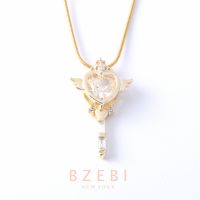 BZEBI สร้อยคอแฟชั่นผู้หญิง สร้อยคอแฟชั่น สร้อยคอผู้หญิง necklace สร้อยคอน่ารัก สร้อยคอ 18k สร้อยคอแฟชั่นสไตล์เกาหลี สร้อยคอสวยๆ สไตล์เกาหลี ป้องกันสนิม สําหรับผู้หญิง พรีเมี่ยม ไม่จางหาย ใส่อาบน้ําได้ สําหรับผู้หญิง 268n