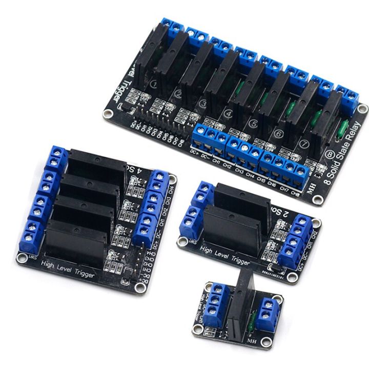 1-2-4-8ช่อง5v-โมดูลรีเลย์-dc-สถานะของแข็งระดับสูง-ssr-avr-dsp-ถ่ายทอด-g3mb-202p-สำหรับ-arduino