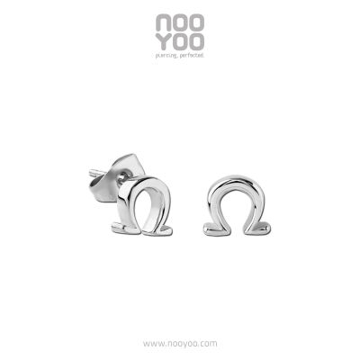 NooYoo ต่างหูสำหรับผิวแพ้ง่าย OMEGA Surgical Steel