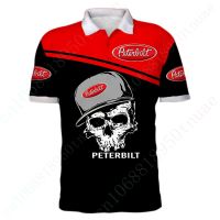 2023 NEW Style Peterbilt Polo Shirt Anime Quick Dry T Shirt For Mens Clothes Casual Luxury Oversized T-Shirt 3D Printing Unisex Short SleeveNew product，Can be customization