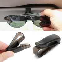 Car Glasses Case Holder Sunglasses Clip Car Accessories for lada niva kalina priora granta largus vaz samara 2110 GAZ Gazelle