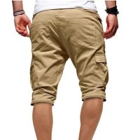 BOLUBAO Summer Cargo Mens Shorts Green Flap Jogger Casual Working Army Tactical Bermudas Pockets Male Shorts