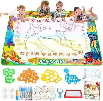 Joyfia Water Doodle Mat, Kids Water Drawing Mat with Painting