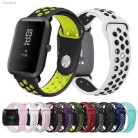 ❏▩♧ 20mm/22mm band For Amazfit GTS 4/3/2/2e Mini GTR 2/3 Pro stratos 3/2 Silicone Bracelet correa Amazfit bip strap Galaxy Watch 4