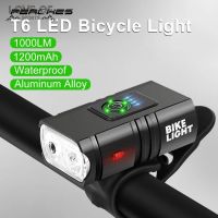 ⊕✾ 1000LM Bicycle Light Bike Headlight LED Taillight USB Rechargeable Flashlight MTB Cycling Lantern For Bicycle Lamp