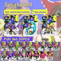 Splatoon 3 2 1การ์ด Amibo,การ์ดครอสโอเวอร์อเนกประสงค์การ์ด Amxxbo การ์ดเกมการ์ด NFC สำหรับสวิตช์ NS Wiiu 3DS