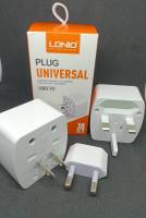 ✨LDNIO Universal Plug 6A. Max !! ปลั๊กแปลงขาสำหรับใช้ทั่วโลก รองรับไฟ 6A.✨