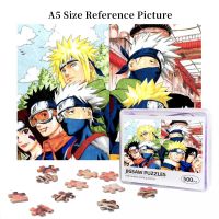 Naruto New Generation Will Of Fire Wooden Jigsaw Puzzle 500 Pieces Educational Toy Painting Art Decor Decompression toys 500pcs