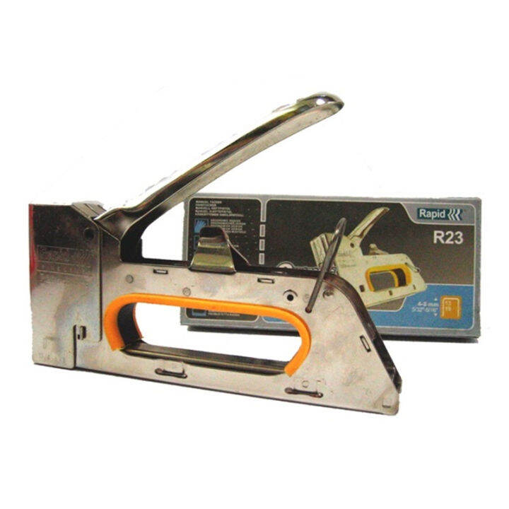 NEW RAPIDE Staple Stapler Gun Tacker R23 Staples Hekter Gun Tembak