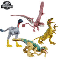 ของแท้ Mat Jurassic World 2 Mini Dinosaur Boy Toy Velociraptor Pterodactyl Double Spinosaurus Joint Movable