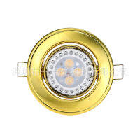 Mr16 Gu10 Cup Shell Led Accessories Embeddable Angle Golden Ceiling Rack