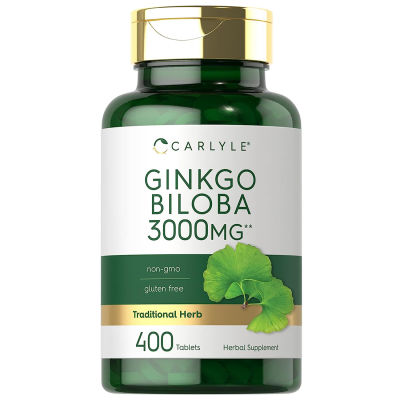 Carlyle Ginkgo Biloba 3000mg | 400 Tablets