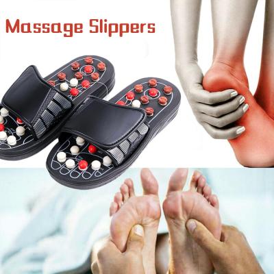 Foot Massage Slippers Acupuncture Therapy Massager Shoes For Foot Acupoint Activating Reflexology Feet Care Massageador Sandal