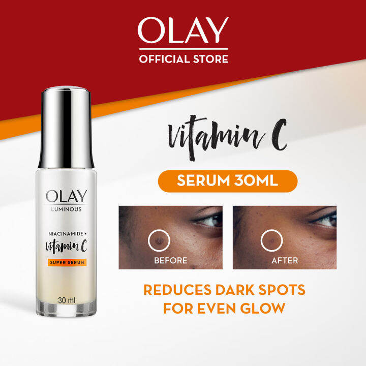 Olay Niacinamide + Vitamin C Brightening Serum Luminous 30ml Lazada PH