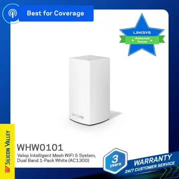 Linksys WHW0101P Velop Mesh WiFi Extender Dual-band for sale online