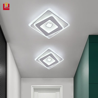 YONUO โคมไฟ LED ติดเพดาน โคมไฟตกแต่งบ้านโคมไฟทางเดินโคมไฟระเบียงโคมไฟห้องนอนสปอตไลท์หรี่3สี220v20cm โคมไฟเพดาน ไฟติดเพดาน โคมไฟเพดานกลม