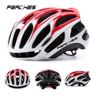 Peaches MTB Road Bike Helmet Cycling Safty Cap Ultralight EPS 27 Hole Bicycle Helmet Men Women 4D Cooling Riding Helmet