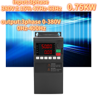 ตัวแปลงความถี่ SAKO ไดรฟ์ความถี่ตัวแปร 3 เฟสสำหรับการจ่ายน้ำแรงดันคงที่ 380V 0.75KW