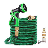 NEW Garden Hose Expandable 16-125ft High Pressure Car Wash Plastic Magic Flexible Water Hose With Spray For Watering