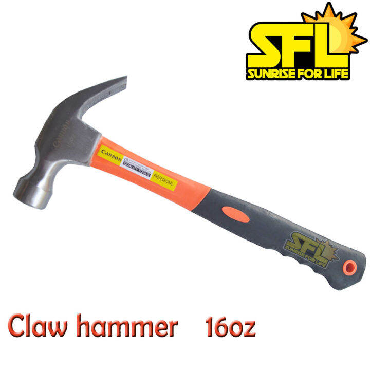Claw Hammer Fiber Glass Handle 16oz Heavy Duty I SFL Lazada PH